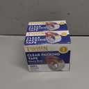 2 x Heavy Duty Clear Packing Tape with Dispenser Combo for Shipping, Moving & Storage,Thicker Clear Packing Tape,1.88 inches Wide, 60 Yards Per Roll, 60 Total Yards