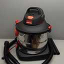 Shop-Vac 8 Gallon 6.0 Peak HP Wet/Dry Vacuum, Stainless Steel Tank, Portable Shop Vacuum with Multifunctional Attachments for Jobsite, Garage & Workshop. 5989400