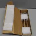 Goo-Ki Antique Brass Cabinet Pulls with 3.8''(96mm) Hole Centers, Retro Style Zinc Alloy Cabinet Handles for Dresser,Wardrobe,Cupboard- 2 Pack