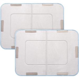 2 Pcs Heating Pad Cover Foam Filled Terry Cover Hydroculators Moist Hot Heat Pack for Cramps Muscle Soreness Dysmenorrhea Aches Relaxation Without Pockets(Standard)