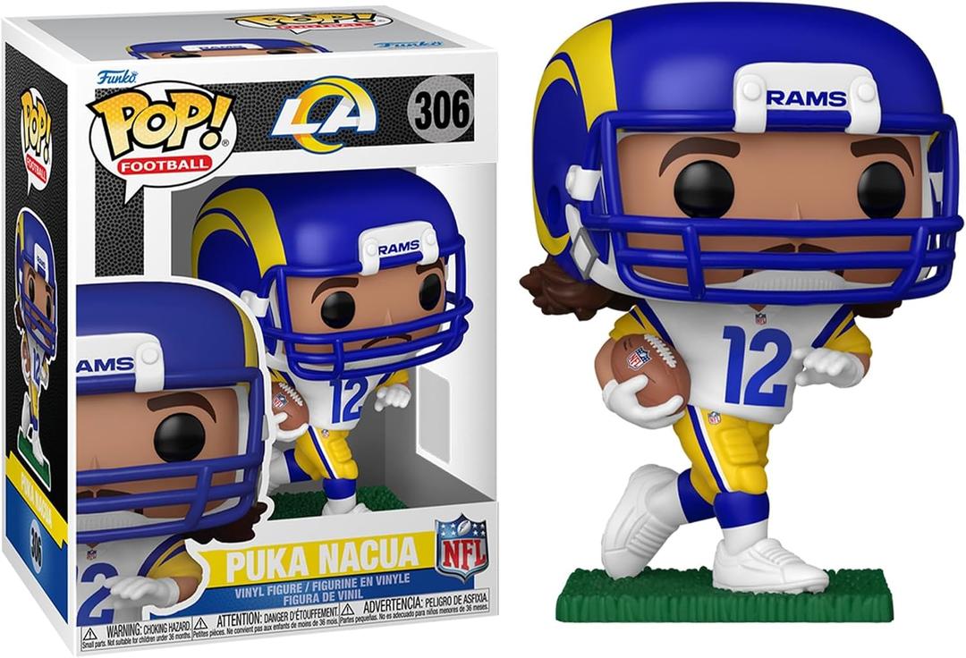 Funko Puka Nacua (Los Angeles Rams) NFL Pop!