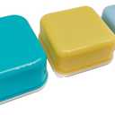 Jacent Safari Snack Boxes: 3 Count Pack with 3 Sizes, Craft/Snack Containers, Easy Open, Leak Proof Small Food Containers with Lids, Nesting Boxes For Sandwiches, Snacks, And More