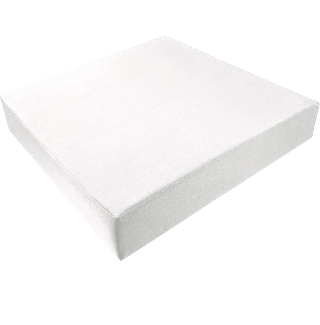 HOMBYS Bed Wedge Pillow Cover with Zipper, 24*27*5 inch, cover polyester 100%