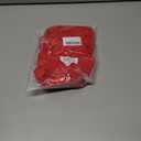 Women Lingerie Sexy Open Front Lace Babydoll Dress with Thong Halter Mesh Nightgown (Red, S)