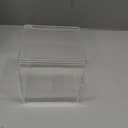Juexica 11 Pcs Clear Acrylic Box with Lid Plastic Small Acrylic Boxes Decorative Storage Box Jewelry Display Mini Clear Container for Home Candy Pill Tiny Jewelry(Square,4.7 x 4.7 x 4.7)