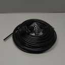 100FT 1/4 inch New Quick-Connect Drip Irrigation Kit Distribution Hose Tubing for Garden Irrigation System (Includes 2 Pcs 6-Way Connector, 5 Pcs 1/4" Tee and 10 Pcs End Plugs)