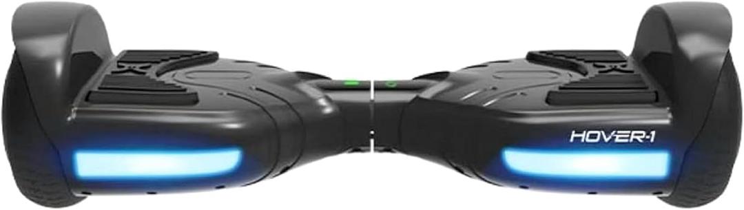 Hover-1 Blast Electric Self Balancing Hoverboard with 6.5 Tires, Dual 160W Motors, 7 mph Max Speed, and 3 Miles Max Range Electric Hoverboard (Black)