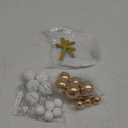 JeVenis Cross Cake Decoration - Baptism Angel Cake Decoration - Party Favors & Supplies (Gold)