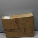 Pet Carrier with Wheels | Delta American Frontier Airline Approved | Two Expandable Sides, Storage Pockets Adjustable Leash | Rolling Dog and Cat Carrier TSA Compliant (Light Grey 17x12.5x11)