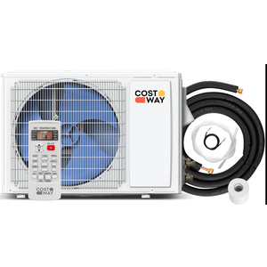 Heater, 20 SEER2 115V Wall-Mounted Ductless AC Unit Cools Rooms up to 750 Sq. Ft, Energy Efficient Inverter AC with Heat Pump (Blast Series)