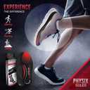 Physix Gear Orthotic Insoles for Men & Women - Arch Support Orthotics Insole, Orthopedic Insoles, Inserts for Men & Women, Foot Insoles for Plantar Fasciitis Comfort, Shoe Insert, Feet, Red/Black, L