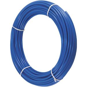 100FT Blue 1/4 Inch O.D.NSF Certified CCK RO Tubing at 70°F-120PSI to 150°F-60PSI 1/4" Flexible water pipes 1/4-inch Plastic Tubing（100 Feet)