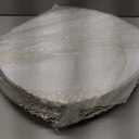 Okllen 12 Pack Plastic Round Charger Plates, 13" Dinner Charger Dessert Plates with Gold Rim, Vintage Charger Serving Plates for Catering, Wedding, Tabletop Decor, White, Floral Trim