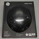 GE Safety Helmet, Impact Absorbing Tech, Adjustable Ratchet, ANSI Type 1, Memory Foam Padding, Hard Hats Protection, Chin Strap, Black