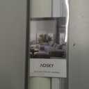 AOSKY Cordless Roller Shades Blackout Blinds for Windows Room Darkening Rolled Up Shades with Spring System, UV Protection Window Shades Door Blinds for Home and Office (55" W x 72" H, Ivory White)