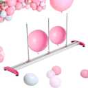 Balloon Sizer Ruler Metal Balloon Measurement Tool Adjustable Balloon Ruler 0-12 inch for Balloon Decorations Arches (Solid)