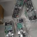 AT&T BL102-4 DECT 6.0 4-Handset Cordless Phone for Home with Answering Machine, Call Blocking, Caller ID Announcer, Audio Assist, Intercom, and Unsurpassed Range, Silver/Black