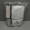 24Pack Accessories Replacement Kit For Roborock QV 35A 35S Robot Vacuum  QV 35A Replacement Parts Includes 2Main Brush,4Side Brushes,6Mop Pads,4HEPA Filter,6Dust Bags,1Cleaning Brush,1Screwdriver