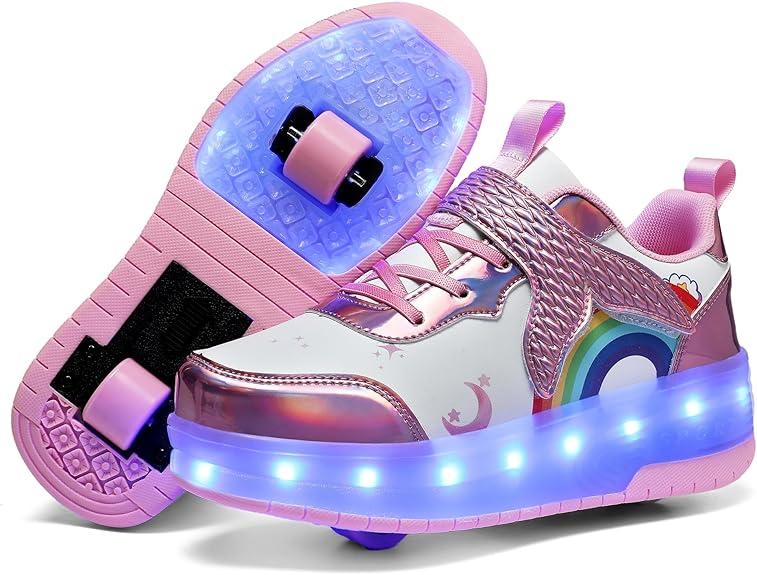 Roller Skate Shoes for Children/Kids – Detachable Wheels Sneakers for Boys & Girls | Fun, Safe & Stylish Roller Shoes