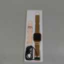 Welfit Smartwatch, 1.75-Inch Full Touch Screen, Smartwatch with Bluetooth Call/Sleep Detection/Timer/Alarm, Compatible with Android and iOS Phones, KM86 (Gold)