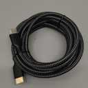 PowerBear 4K HDMI Cable 15 ft | Long Hdmi Cable, Braided Nylon & Gold Connectors, 4K @ 60Hz, Ultra HD, 2K, 1080P, ARC & CL3 Rated | for Laptop, Monitor, PS5, PS4, Xbox One, Fire TV, & More