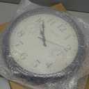 16 Inch Waterproof Outdoor Clock with Thermometer & Hygrometer Combo  Bronze Retro Vintage Decor Indoor Outdoor Wall Clocks for Patio, Pool, Backyard, Garage