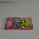 3pc Monster Squishy Fidget Toys - Stretch, Squeeze & Squish Stress Relief Toys, Action Figures for Boys, Valentine's & Easter Gifts for Kids