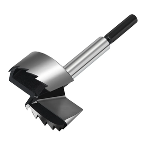 -1/2 Inch Forstner Drill Bit for Woodworking, 2-1/2" Forstner Bit Wood Drill Bits for Holes, Hinge Cutter for Hard Wood, Plastic, Plywood HEX Shank