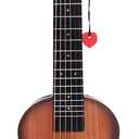 23" Acoustic Guitar, Kids 6 String Toy Guitar - Realistic Steel Strings - Beginner Practice First Musical Instrument for Children, Toddlers (Walnut), Miniature