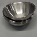 Honeydak 12 Pcs 304 Stainless Steel Mixing Bowls with Graduations, 31 oz Salad Bowls Metal Serving Reusable Baking Food Storage Containers for Baking, Cooking, Making Salads, Soups, Ice Cream, Noodles