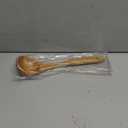 AIUHI Wooden Ladle for Cooking,Teak Wood Soup Ladle, Long Handle Deep Scooper Wooden Serving Spoon  Non-stick & No Scratch (11.83.1 in)