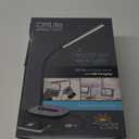 OttLite Strive LED Desk Lamp with USB Charging - ClearSun LED Technology - Adjustable & Flexible Neck, 3 Brightness Settings with Touch Activated Controls - Desk Lamp for Work, Study & Reading