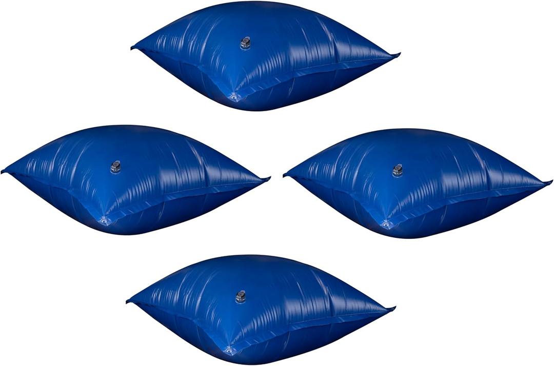 Above Ground Pool Winter Air Pillow  Heavy Duty, Cold Resistant Cover Float for Winterizing & Closing Aboveground Pools, 4 x 4, 4-Pack
