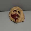 Evil Zombie Mask Creepy Ghost Mask Horror One Eyed Cyclopia Scary Halloween Cosplay Costume Props for Adult Men (Bad Mouth)