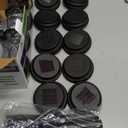 EXCMARK 10 Pack Solar Lights Outdoor Garden Pathway Solar Powered Yard Lights for Walkway Sidewalk Driveway. (Warm White)