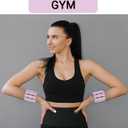 Ankle and Wrist Weights for Women & Men, Adjustable Arm & Leg Weights Set of 2 (1 lb/2 lb Each) Soft Silicone Weighted Bands Weighted Bracelet for Pilates Yoga Dance Walking Running Swimming Water Pool Home Gym Fitness Workout Jogging Gymnastics Aerobics Weight Loss