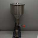 VEVOR Manual Paste Liquid Filling Machine, 5-100ml Adjustable Bottle Filling Machine, Stainless Steel Liquid Filler with 11.5L Hopper for Milk Water Juice Shampoo Honey