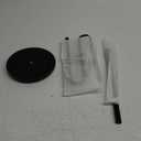 Towel Holder Stand, Stainless Steel Hand Towel Holder Rack for Bathroom Countertop, S-Shape Free Standing Towel Bar Holds 2 Towels for Kitchen Countertop, Black (14 inch)