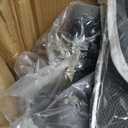 Aliseniors Upright Walker for Seniors - Big Stand Up Walker with Wide Seat, Foldable 4 Wheel All-Terrain Rolling Walker, Adjustable Armrests, 300lbs, Improves Posture & Reduces Back Strain