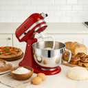 K45DH Coated Dough Hook for KitchenAid 4.5-5QT Tilt-Head Stand Mixers, Dishwasher Safe, Dough Hook Attachment - Efficient Kneading for Bread, Pizza, Pasta, Cookies