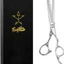 High-end Professional Hair Thinning Scissors Hair Cutting Teeth Shears Barber Hairdressing Texturizing Scissor Extremely Very Sharp 6.25 Inch Stainless Steel Alloy For Men,Women,Salon & Home