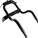 black mounts, metal, 3 count