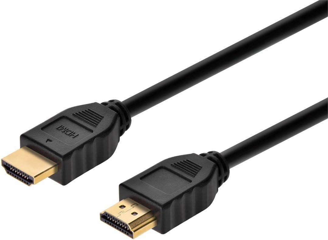 Monoprice HDMI Cable - High Speed, 4k@60Hz, 10.2Gbps, CL2, 32AWG, 10 Feet, Black - Commercial Series