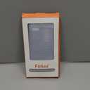 Foluu Slim Fit Case for Samsung Galaxy Z Fold 5 Case, with Front Built-in Screen Protector, Ultra Thin Matte PC Protective Cover for Samsung Galaxy Z Fold5 5G 2023 (Blue)