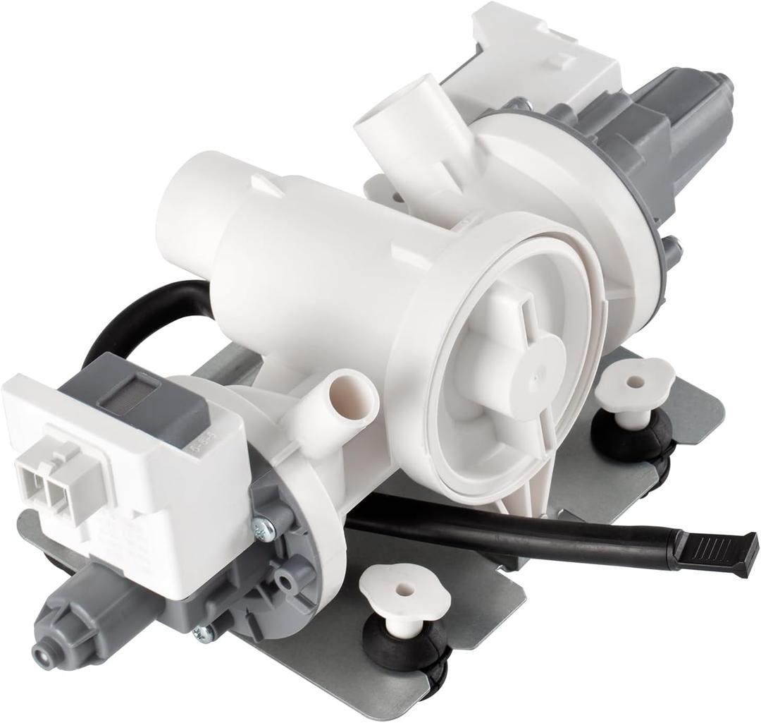 W11458345 W11316609 Washer Water Drain Pump Assembly Compatible with Amana Inglis Maytag Whirlpool, Replace W10918608 W11319789 4959423 AP6989186 PS16218041 EAP16218041
