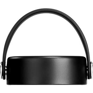 Wide Stainless Steel Cap (Black)