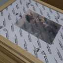 KINLINK 11x14 Picture Frame Natural, Solid Wood Frames 14x11 with Acrylic Plexiglass for Pictures 5x7/8x10 with Mat or 11x14 without Mat, Tabletop and Wall Display Photo Frame Set of 4