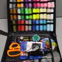 Coquimbo Sewing Kit Gifts for Grandma, Mom, Adults, Kids, Beginner, Home Traveler, Emergency, Professional Sewing Supplies with Tailor Scissors, 38XL Thread, Soft Tape Measure, Sewing Needles