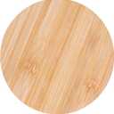 1 Pack Replacement Wooden Lid for 4-Cup Pyrex Bowls, 6" Round Reusable Storage Cover, Durable Food Lid for Pyrex Glass Containers (Container excluded)