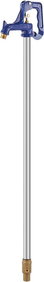 VEVOR Frost Proof Yard Hydrant, 6.25 FT Freeze-Proof Outdoor Faucet with 48" Bury Dept, 3/4" NPT Pipe Connection & 3/4" NH Hose Coupling, Heavy-Duty Cast Iron Hydrant for Yard, Garden, Farm Irrigation